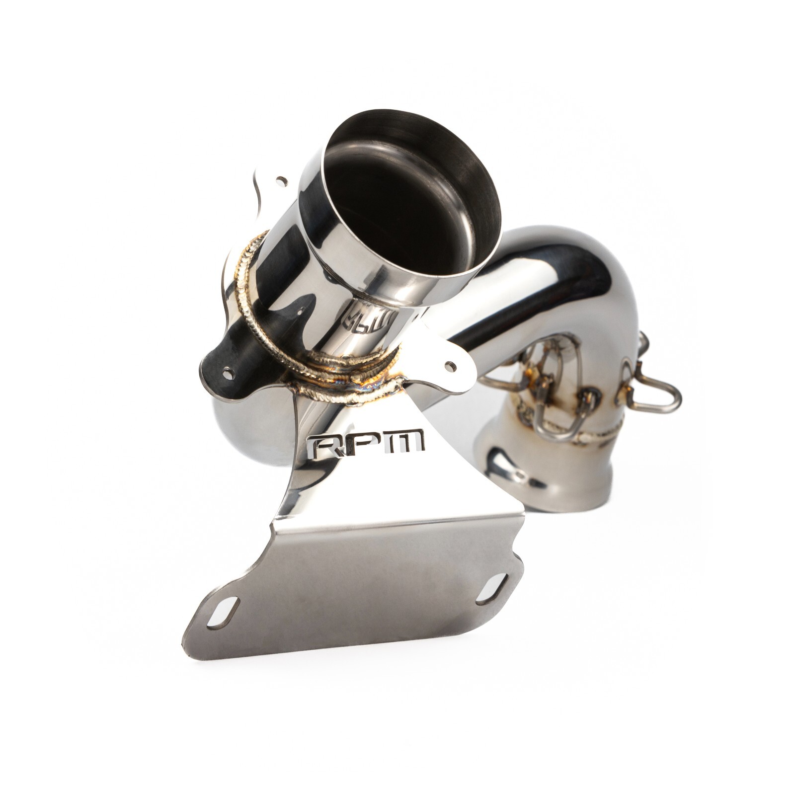 RPM Can-Am Maverick X3 Muffler Delete " Slip On " Exhaust Race Pipe