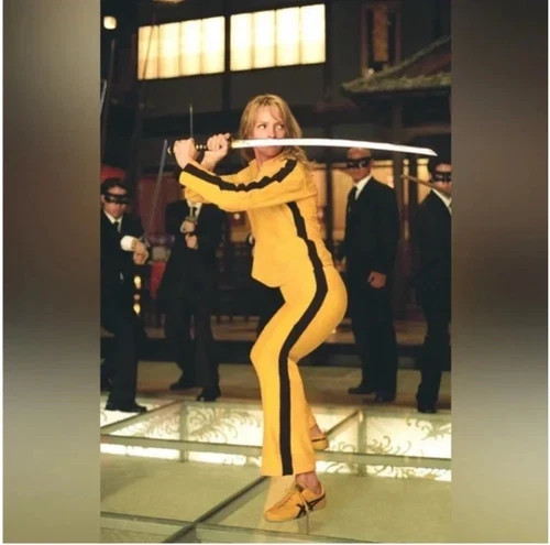 1183C102-751 Onitsuka Tiger Mexico 66 DL408-0490 Yellow Black Sneakers Kill Bill