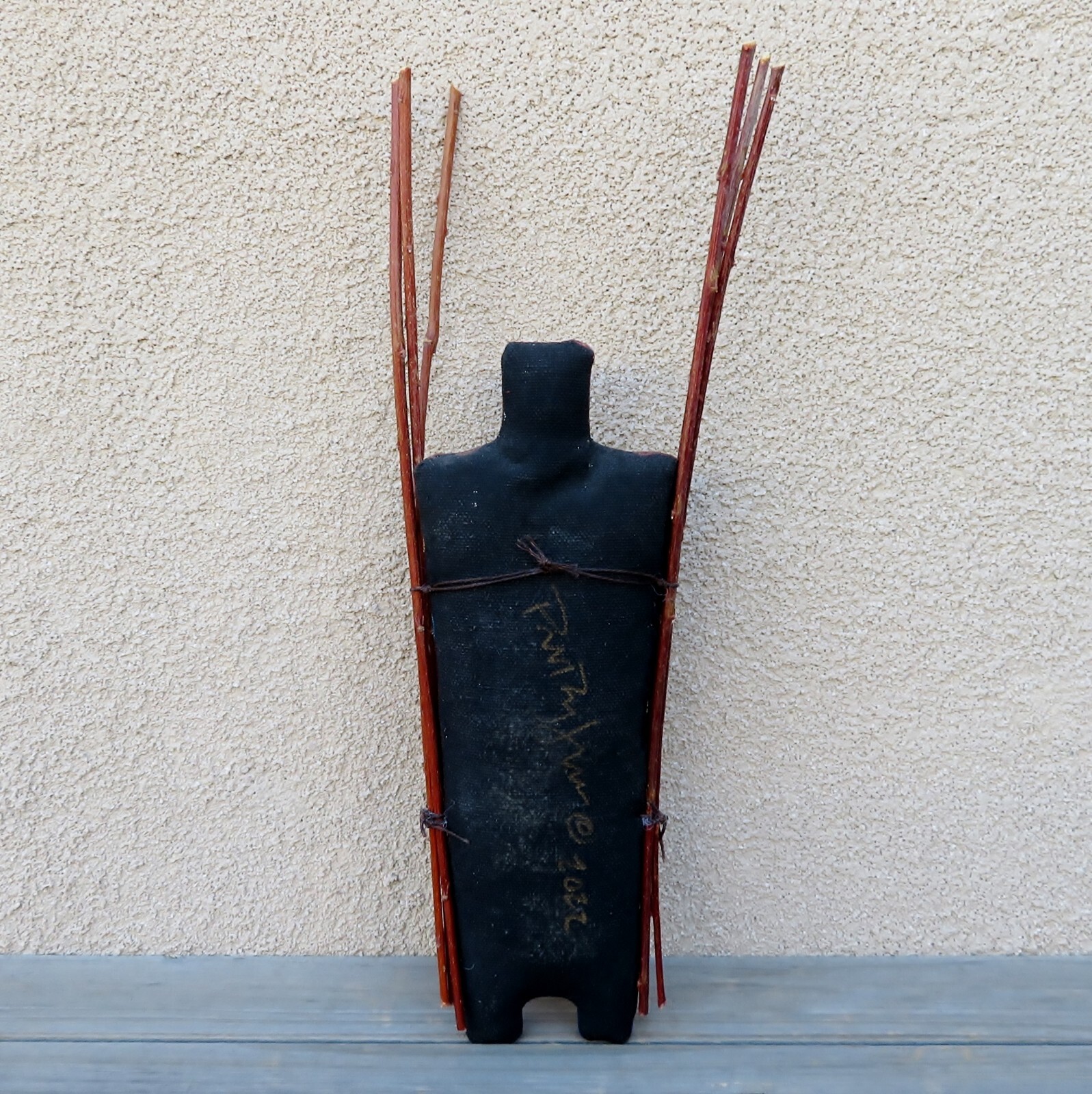 Native American Art-Handmade Navajo Yei God Soft Sculpture Doll-Peter Ray James