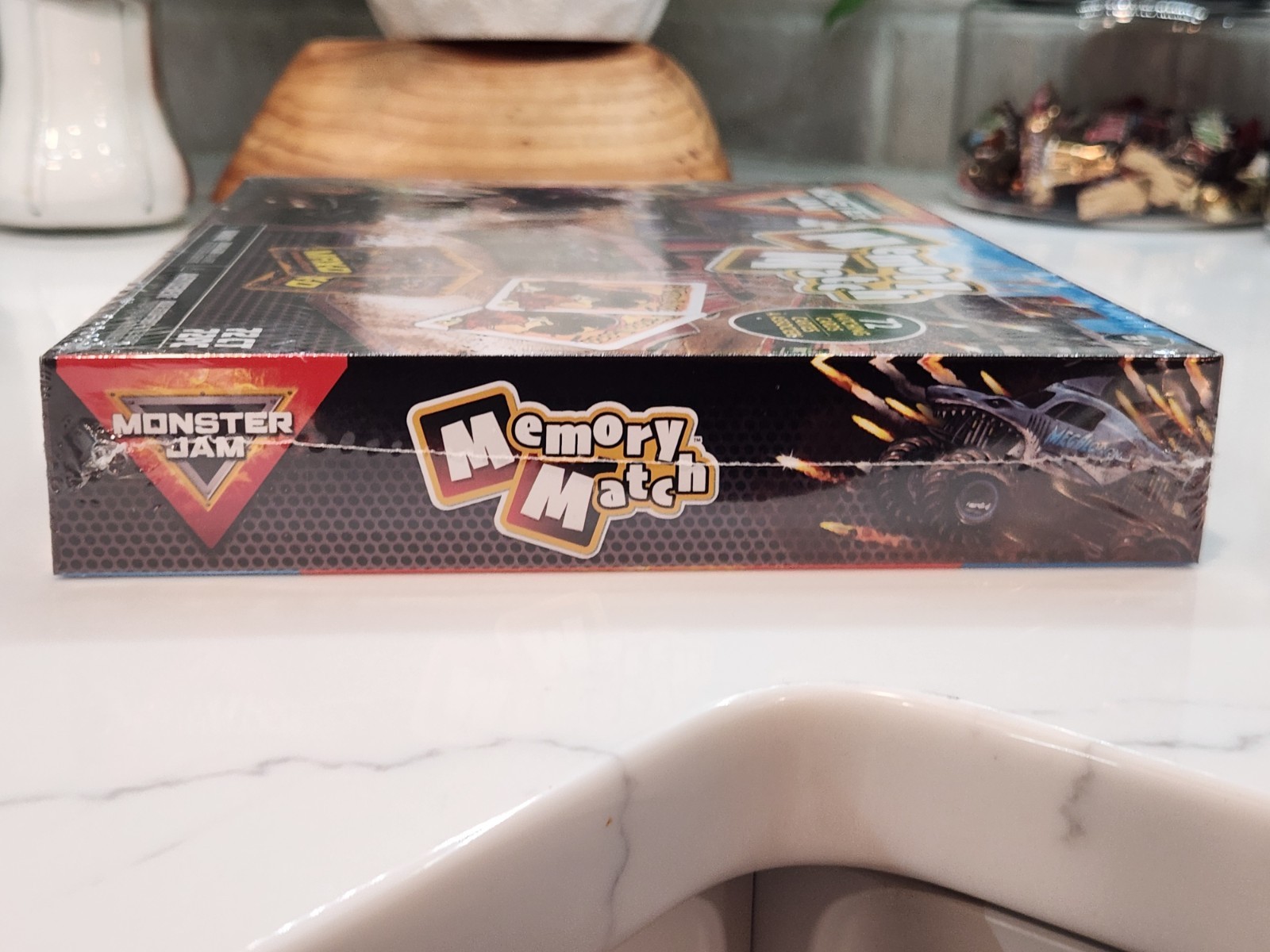 Monster Jam Memory Match Card Game 72 Matching Cards Brand New Factory Sealed