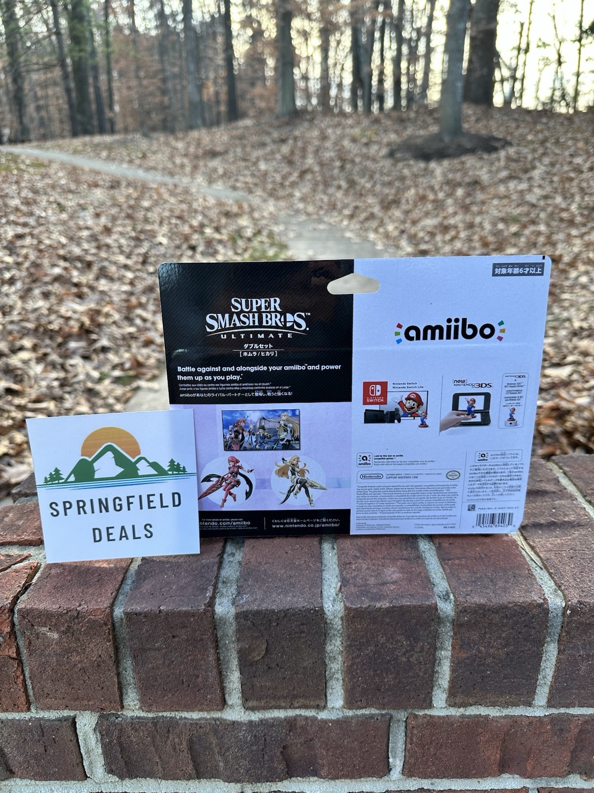 Nintendo Super Smash Bros Pyra & Mythra Amiibo 2 Pack SEALED NEW ✅ FREE SHIPPING