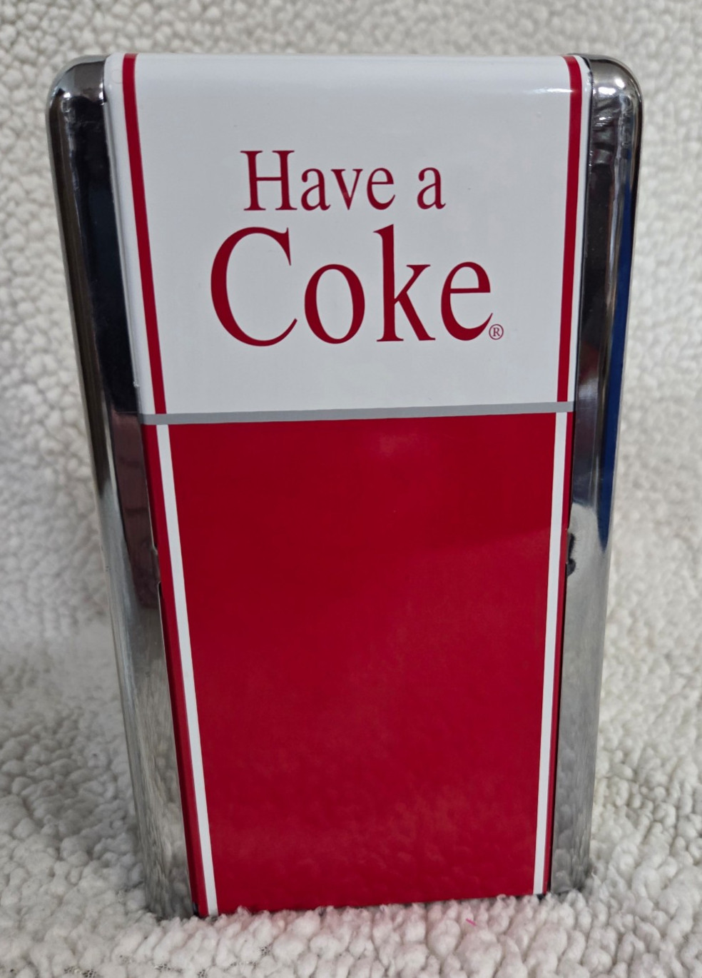 Retro Coca Cola Napkin Dispenser ~ Have A Coke~