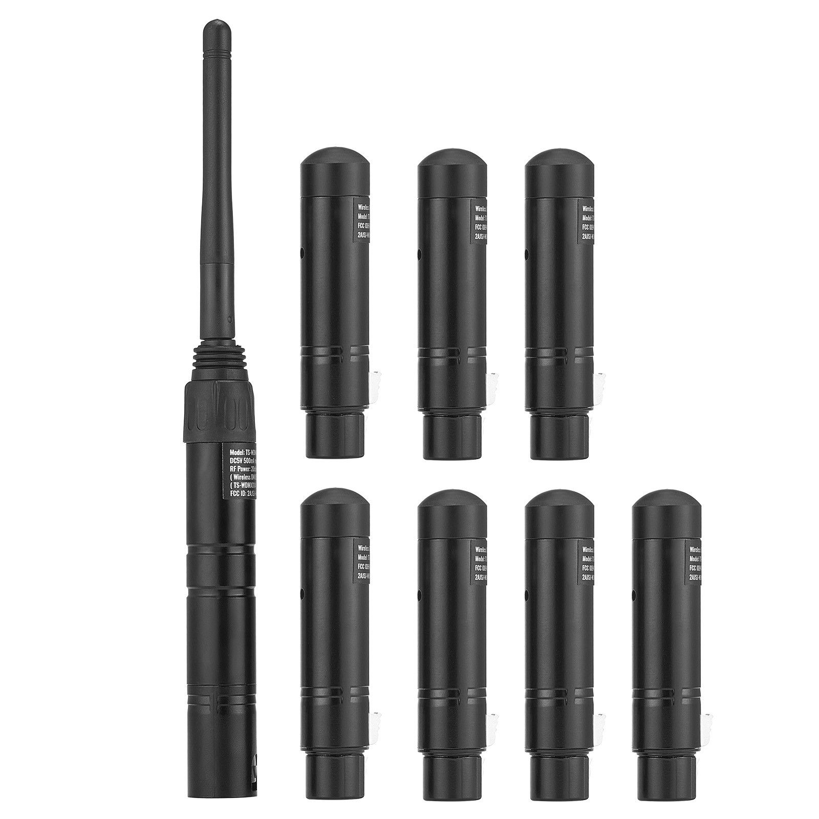 DMX Wireless Receiver Transmitter Controller for LED Stage Light 8 PCs