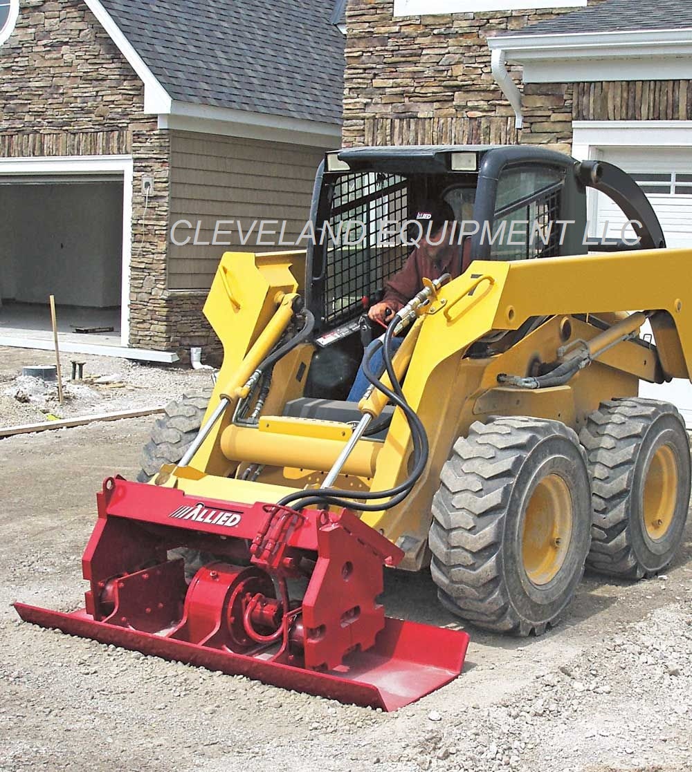 84" RAMMER HO-PAC 1000-CS VIBRATORY PLATE COMPACTOR ATTACHMENT Skid Steer Roller