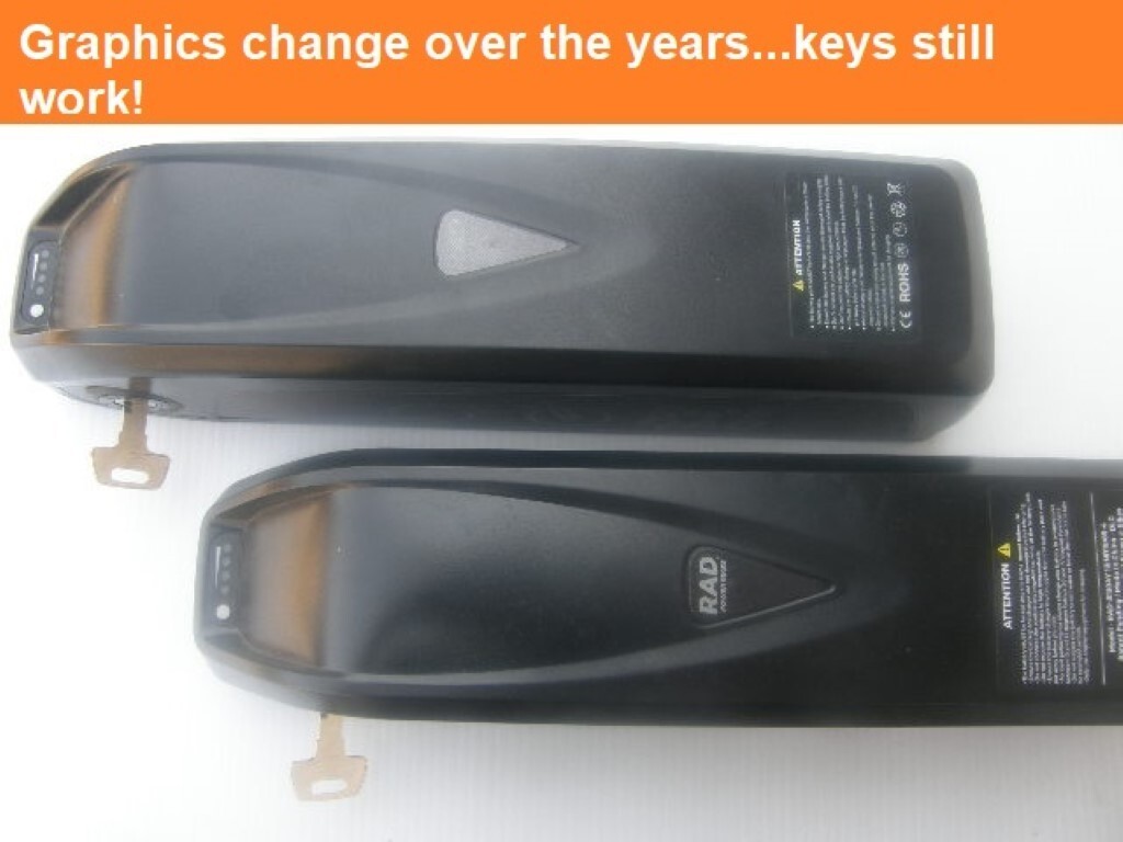 🔑 RAD Power Bikes Universal Battery Key RadRover RadMini Runner City Expand5 🔑