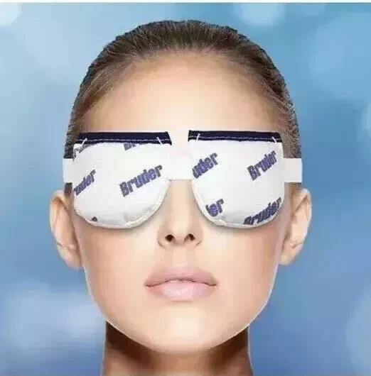 1 Pack Bruder Moist Heat Eye Compress - Professional Model Microwave Activated