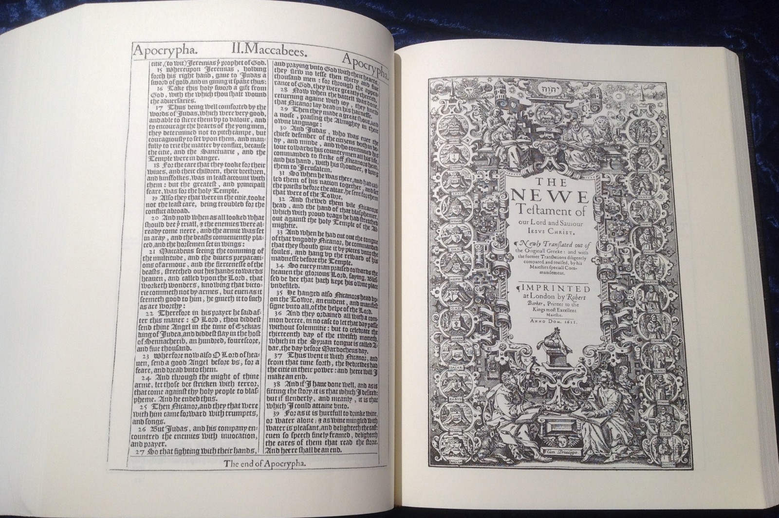 1611 King James Bible 1st Edition