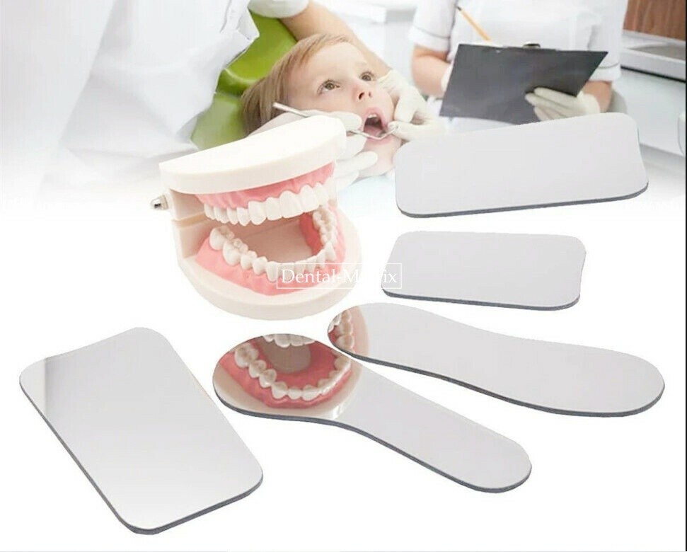 5* Dental Orthodontic Intraoral Photographic Occlusal Double-sided Glass Mirror