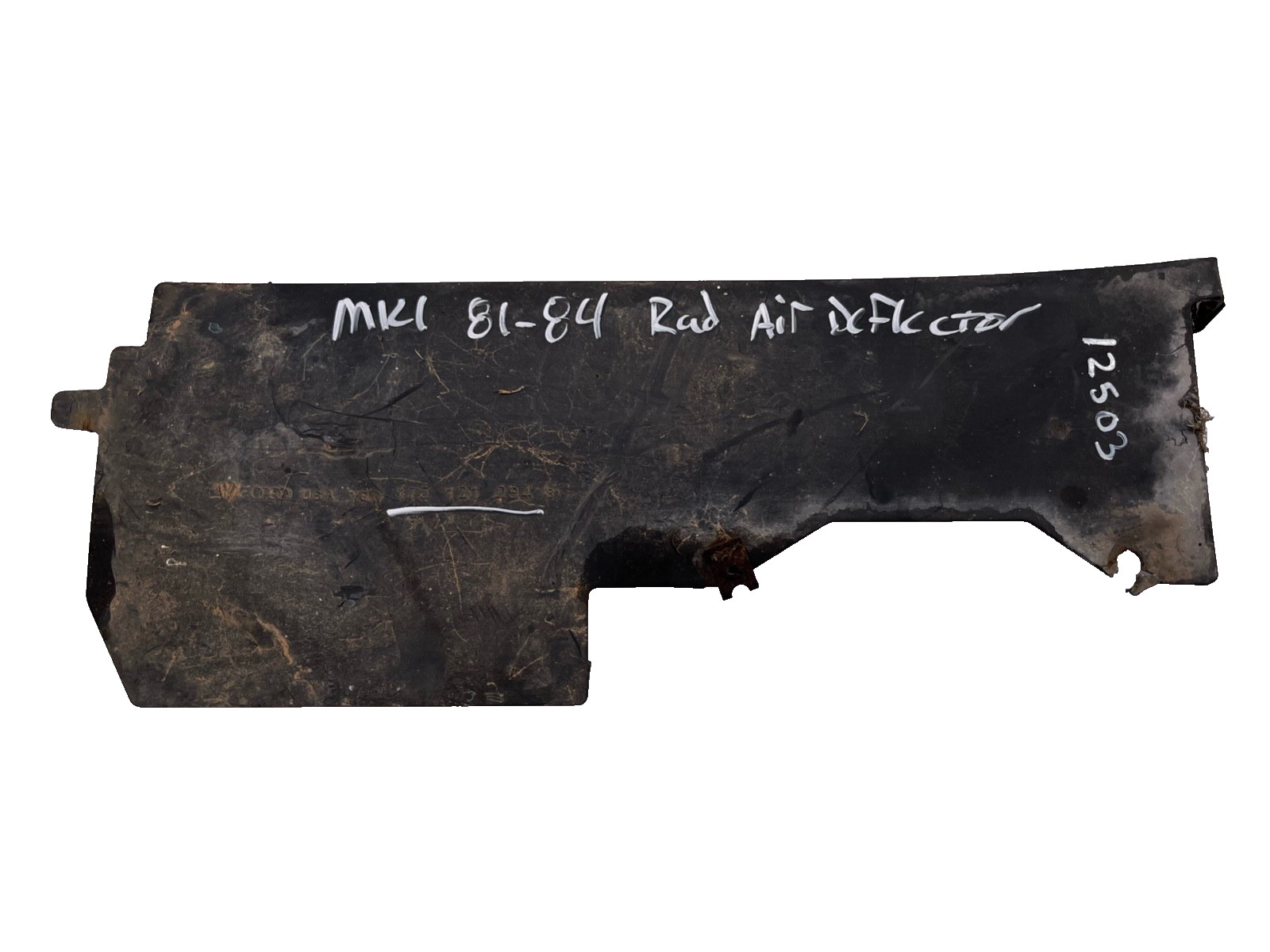 81-84 VW MK1 Radiator Air Deflector 175 121 284 B