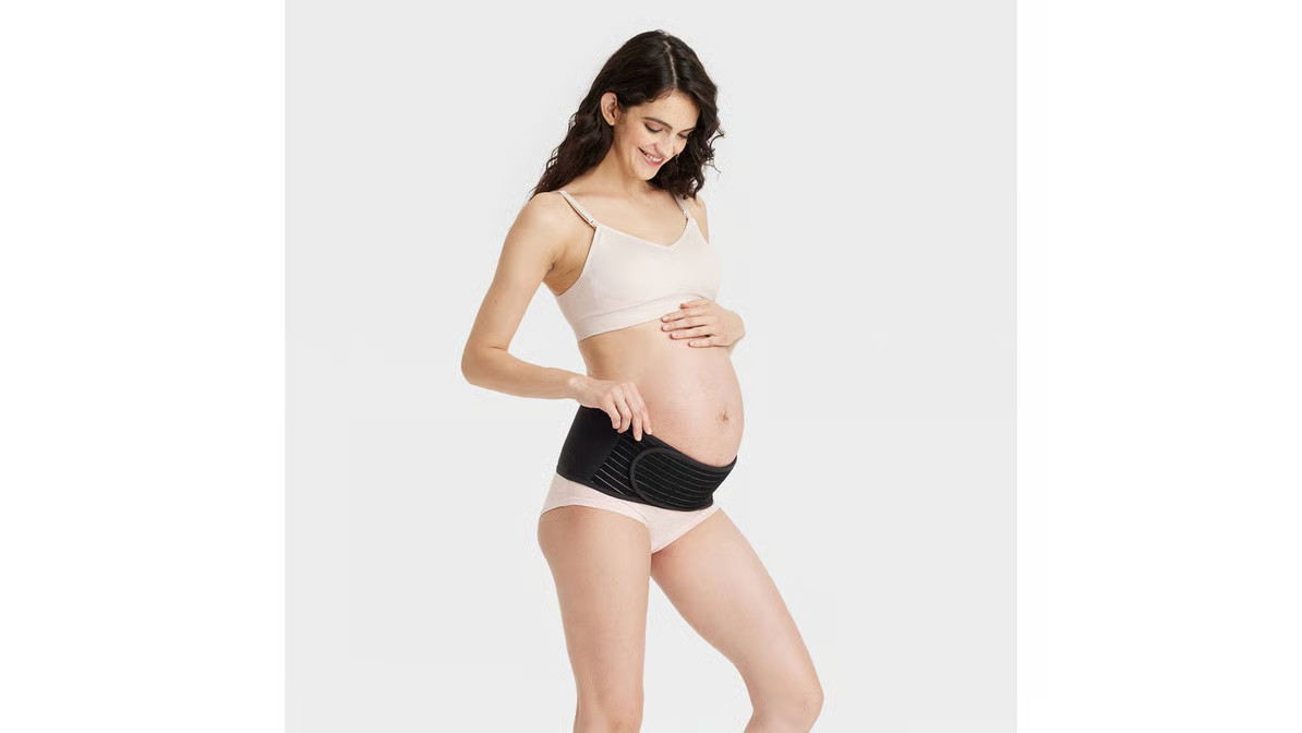 L/XL Ingrid & Isabel Maternity Pregnancy Belly & Back Support Belt Size 12-18
