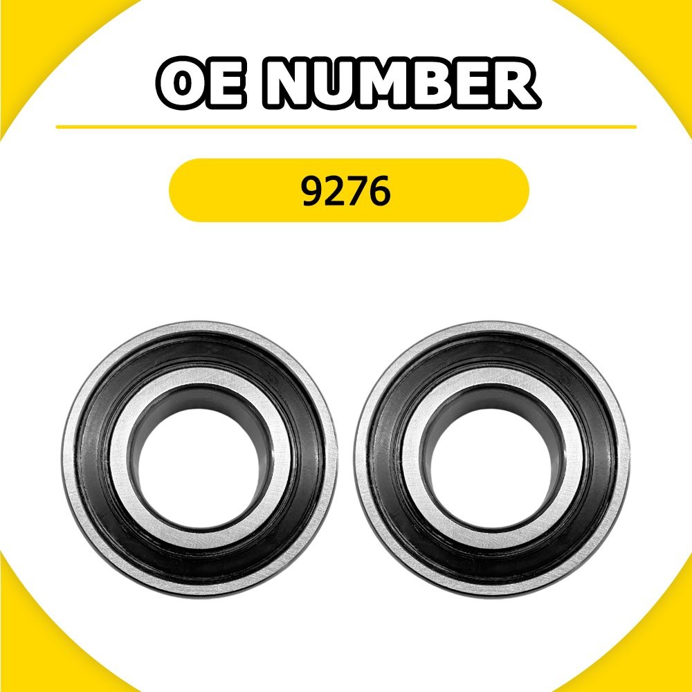 For Harley Street Glide Road Glide Road King 1" Axle Sealed Wheel Bearings 9276