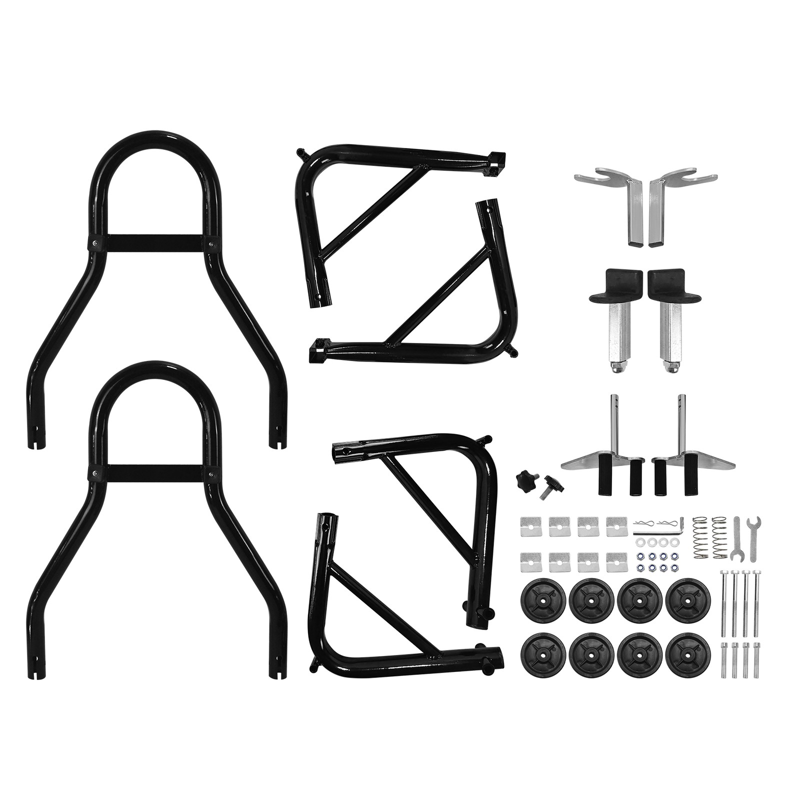 Motorcycle Front & Rear Stand Lift 850lbs Spoolift Paddock Swingarm Bike Support