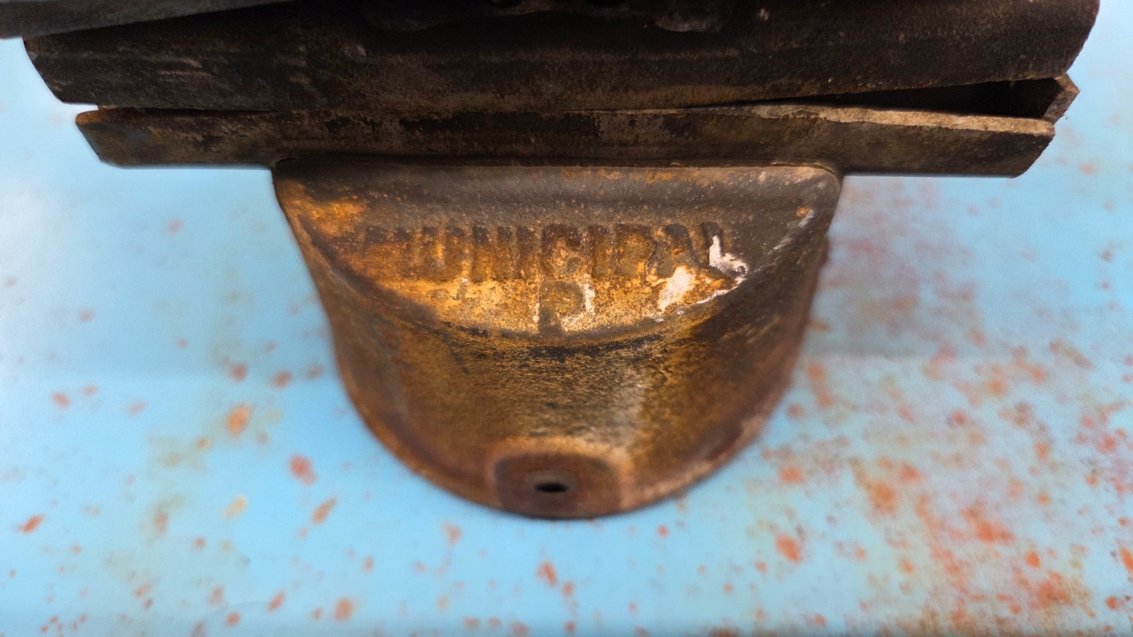 Vintage Brooklyn Municipal Street sign Holder