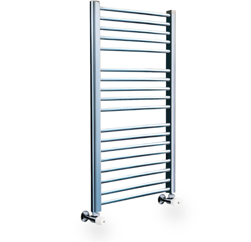 Myson COS86C Hydronic Towel Warmer, 23-5/8" W x 34" H, in STRAIGHT CHROME, New!