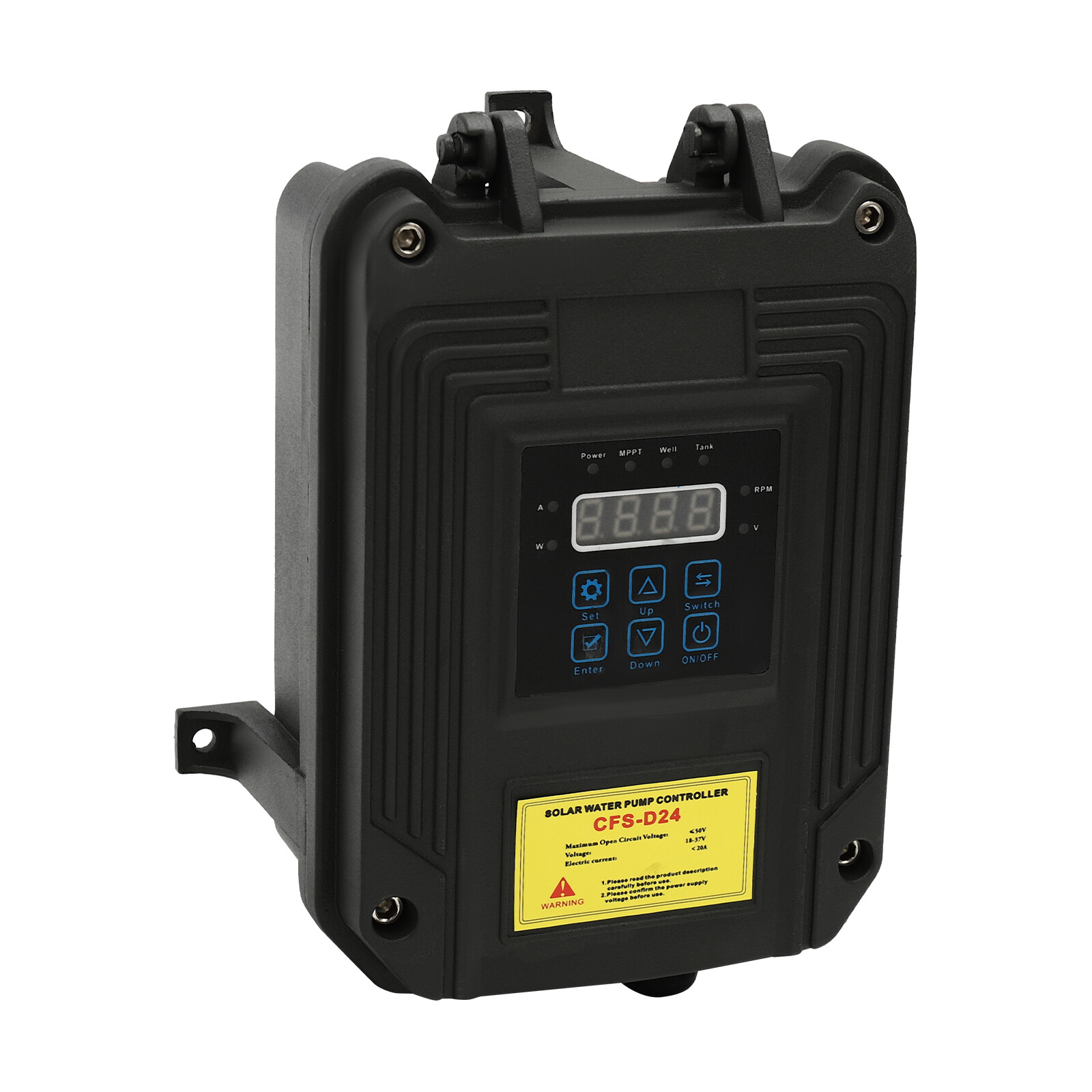 3" Solar Pump Submersible Pump Deep Well Bore Water Pump &MPPT Controller DC24V