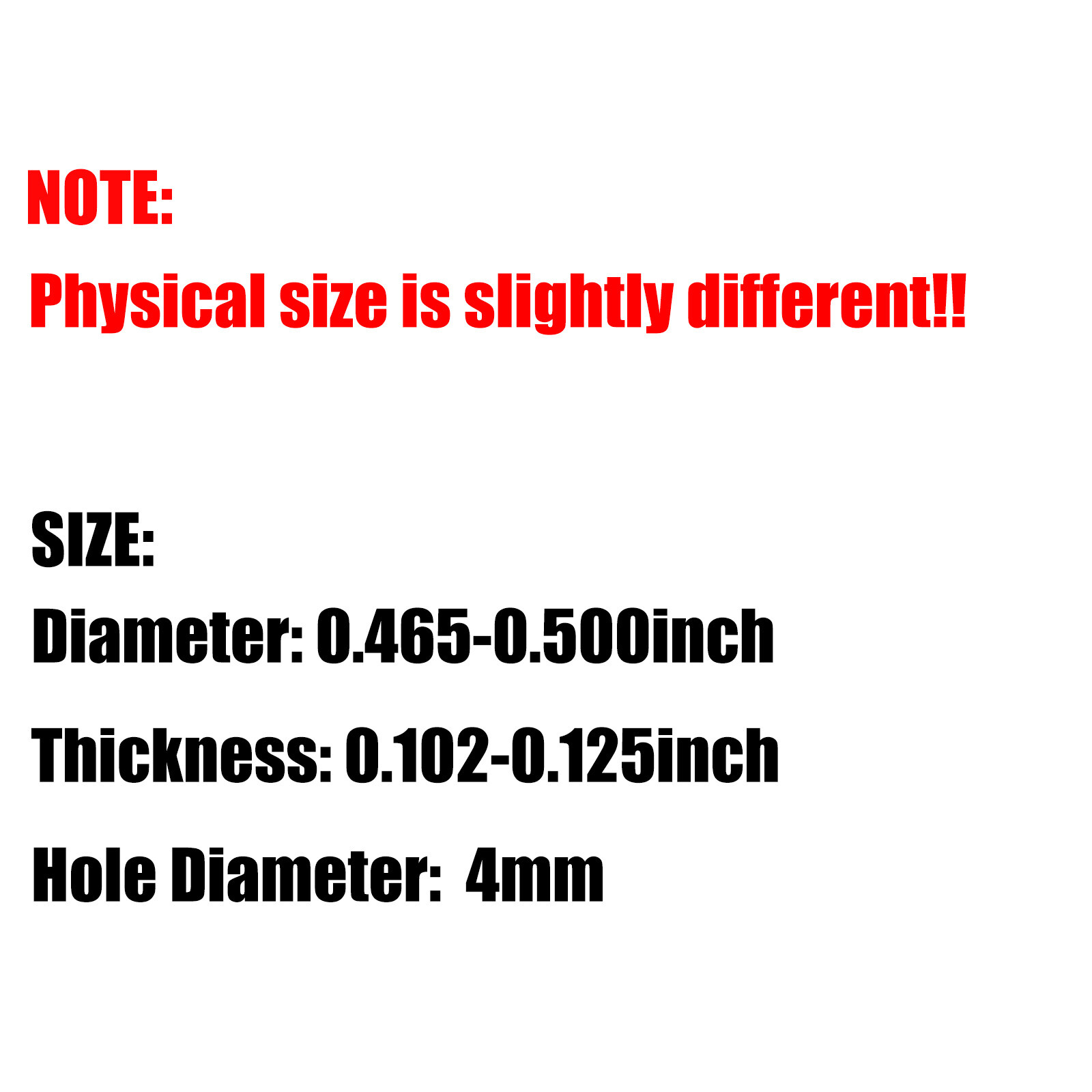 25 50 100 Strong Magnets Countersunk Ring Rare Earth Neodymium 4mm hole