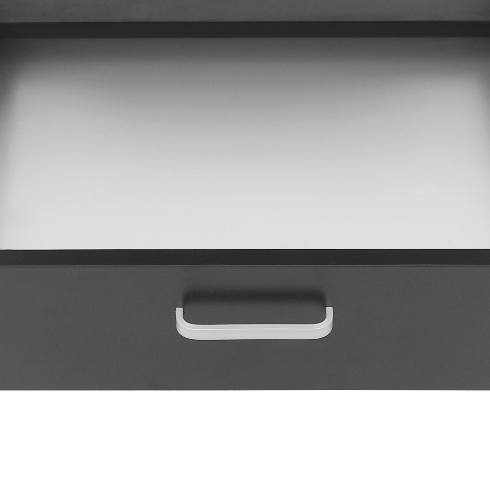 Pedicure Foot Rest 3-Tier Storage Swivel Wheels for Salon Nail Care FootRest