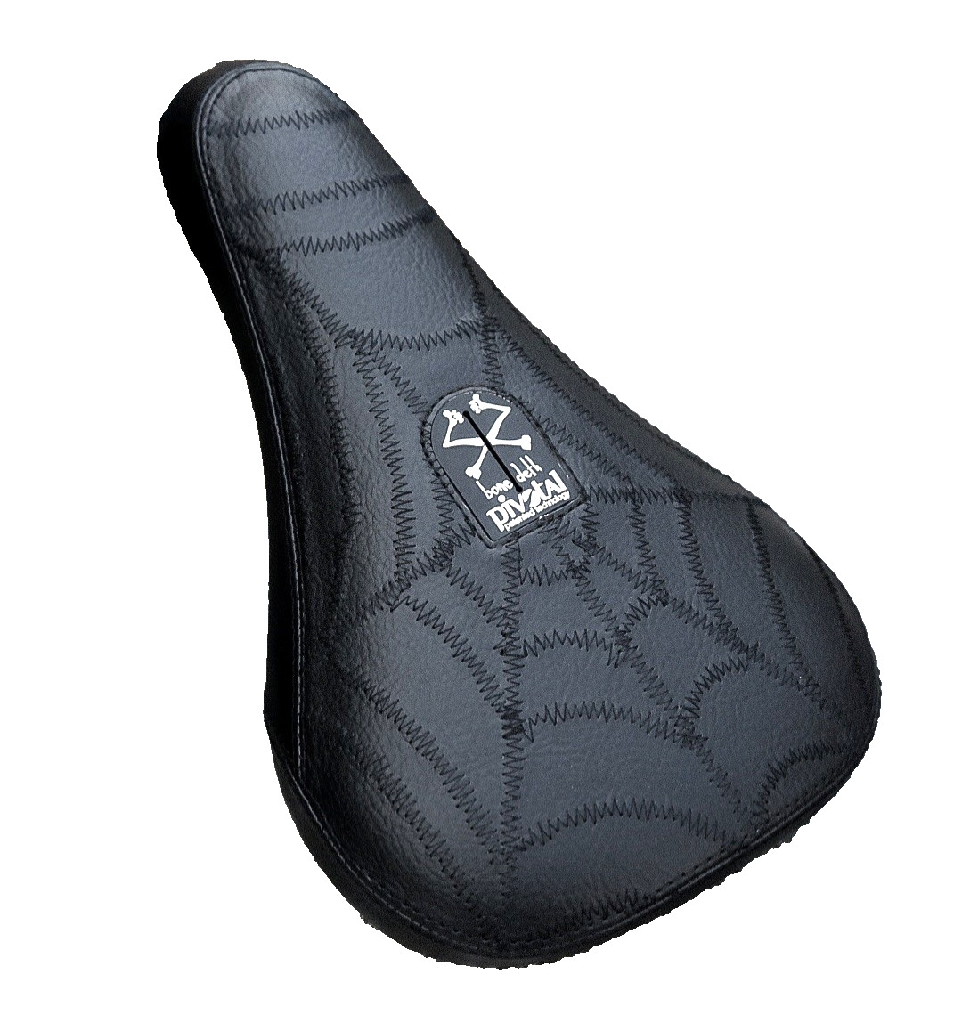 BONE DETH SPIDER MID PIVOTAL BMX BIKE SEAT SHADOW SUBROSA BLACK NEW