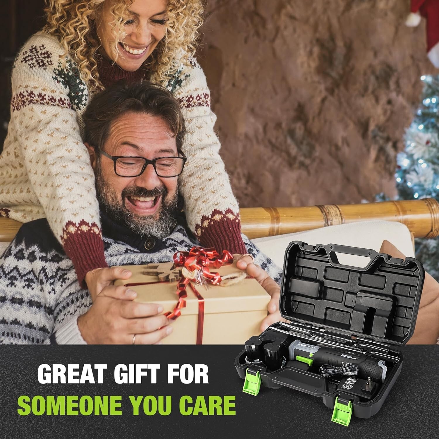 WORKPRO 2PC 10" 8" 12V Electric Fillet Knife Cordless Reciprocating Razor Blades