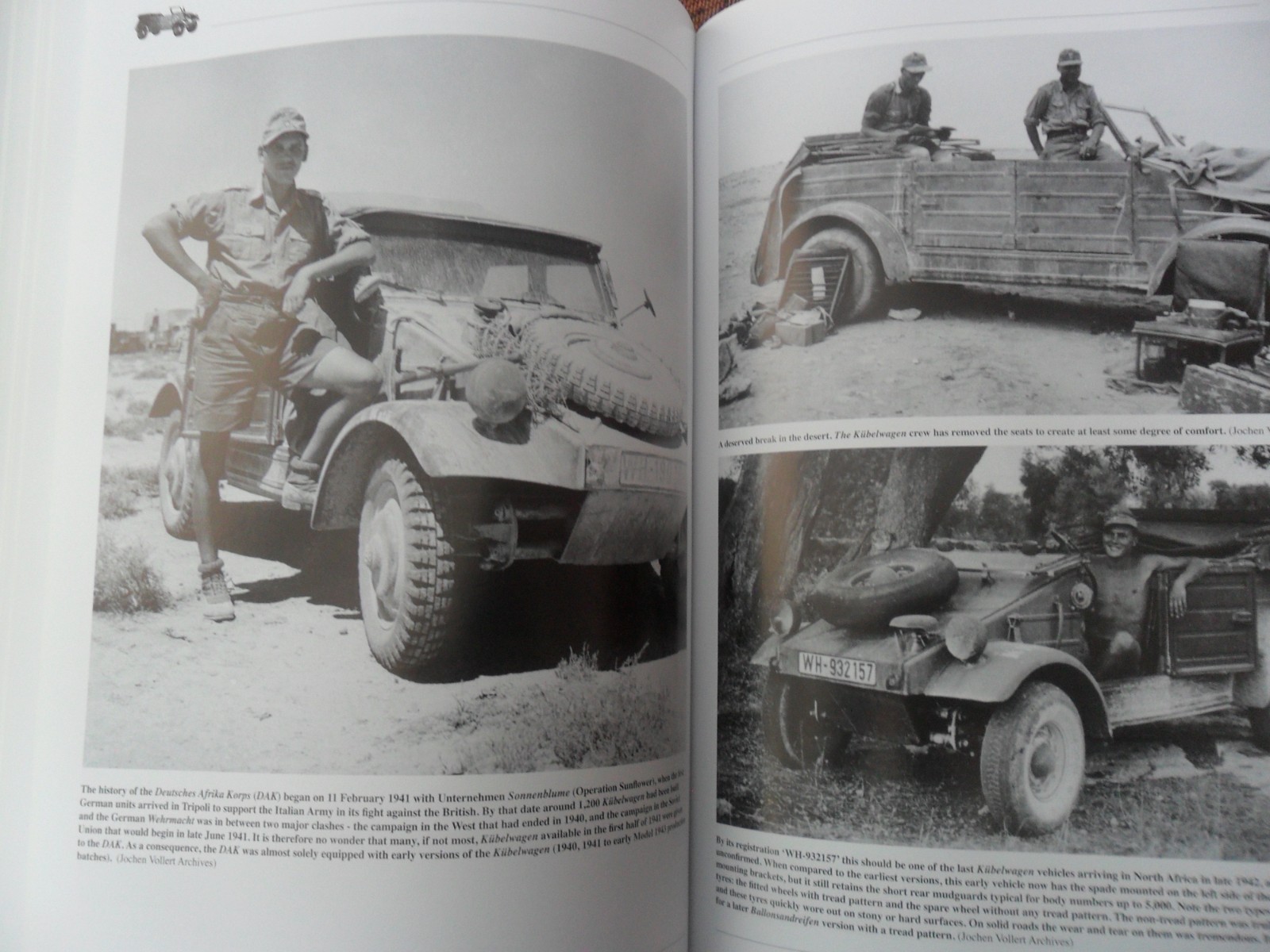 WWII German Army Book Kubelwagen on all Frontlines Volkswagen Type 82