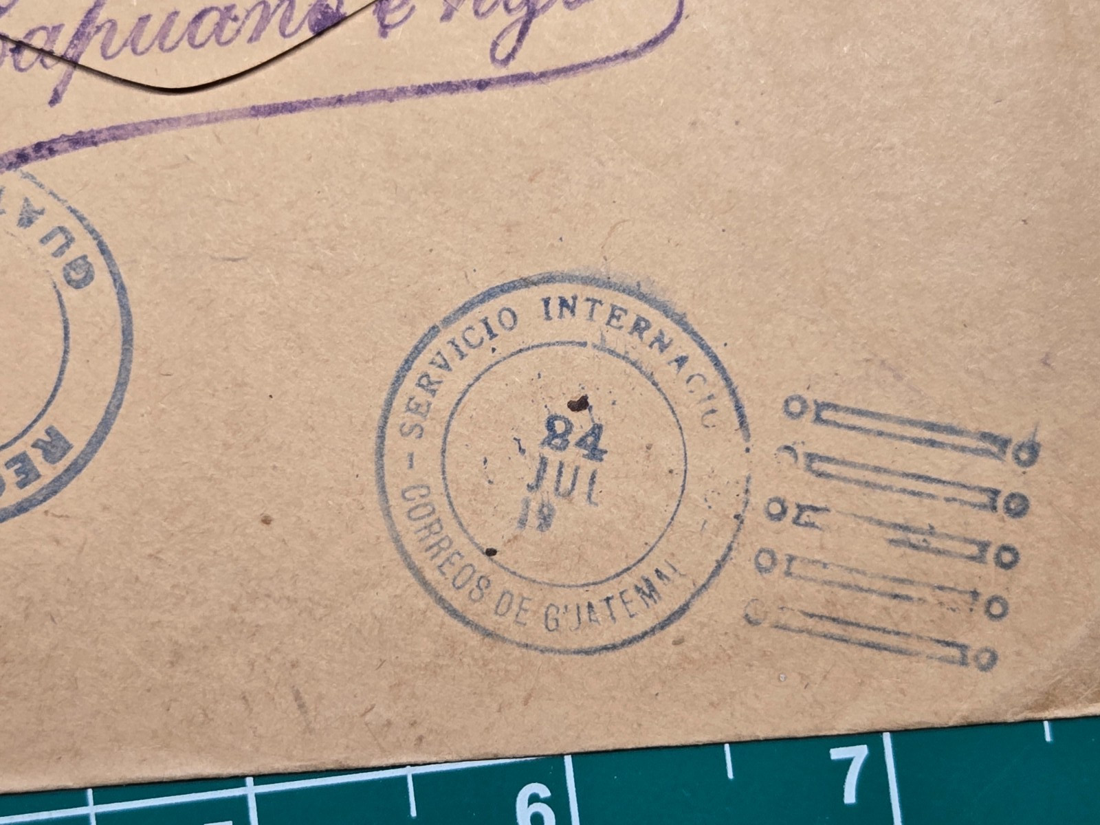 1922 Guatemala 1.50 Peso Cover to USA – 1902 National Symbols Issue