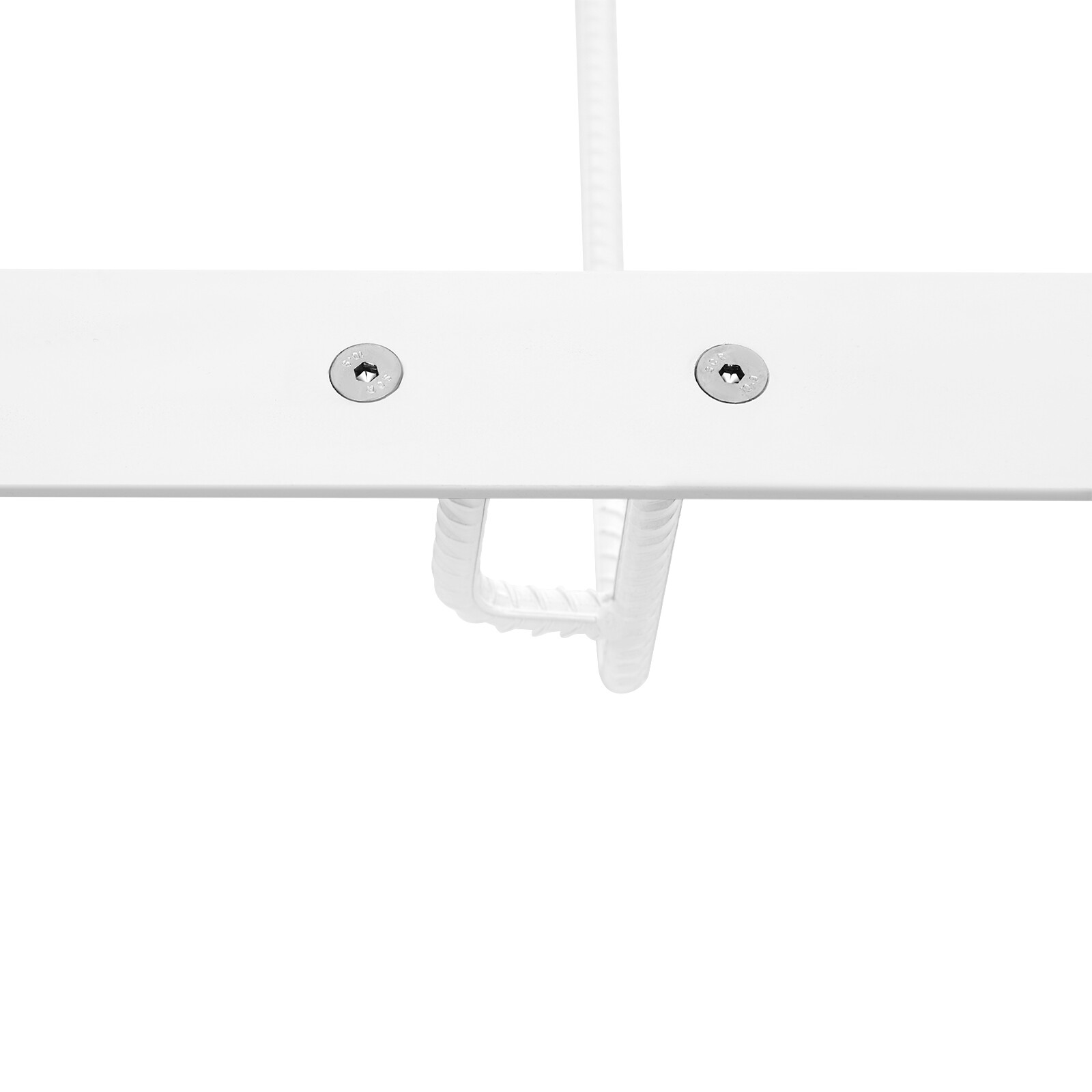 6-Steps Steel Well Ladder Egress Window Ladder Heavy-Duty Window Well Ladder