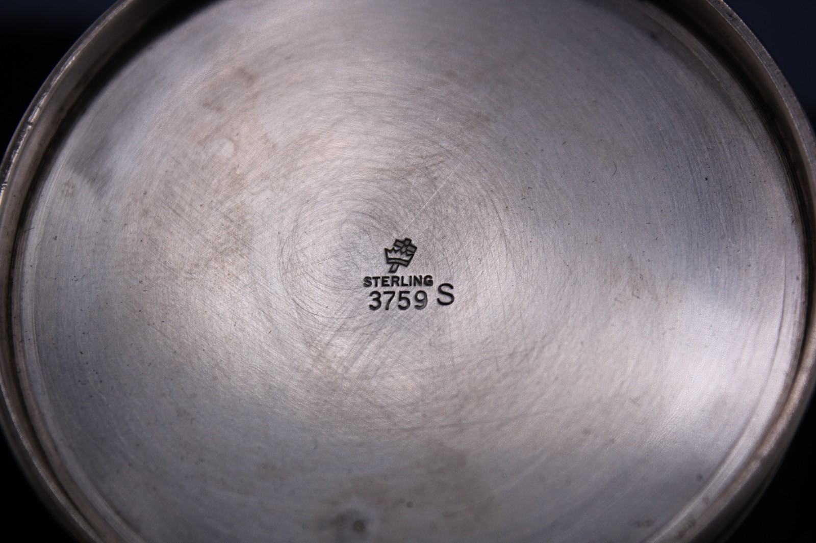 VINTAGE MANCHESTER 3759S STERLING SILVER JULEP CUP 3 3/4 INCHES TALL NO MONOGRAM