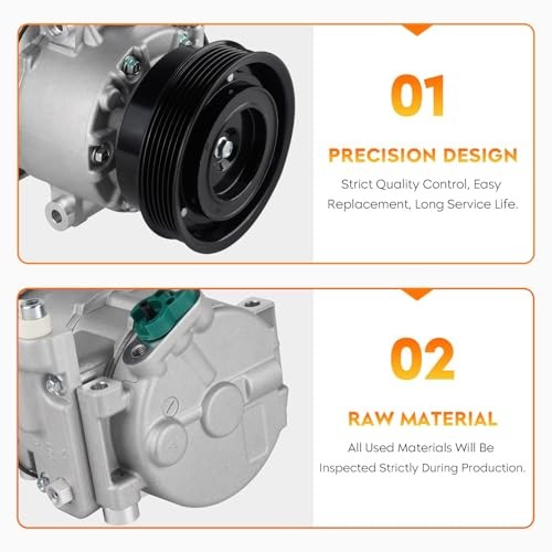 Air Conditioner AC Compressor With Clutch for Kia forte 2.0 2.0L 2.4 2.4L 2010