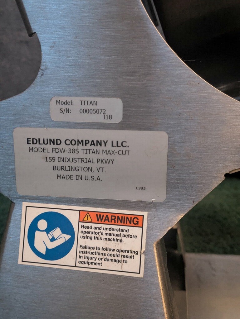 Edlund FDW-038S 3/8” Titan Max Cut EXTRA Blades Cartridges Fruit/Vegatable Dicer