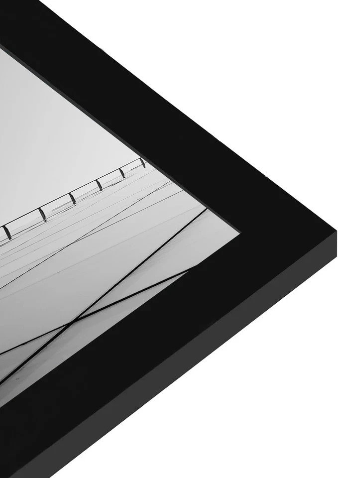 11X17 Picture Frame Black Display Pictures 8 X 12 with, Mat or 11 X 17 without m