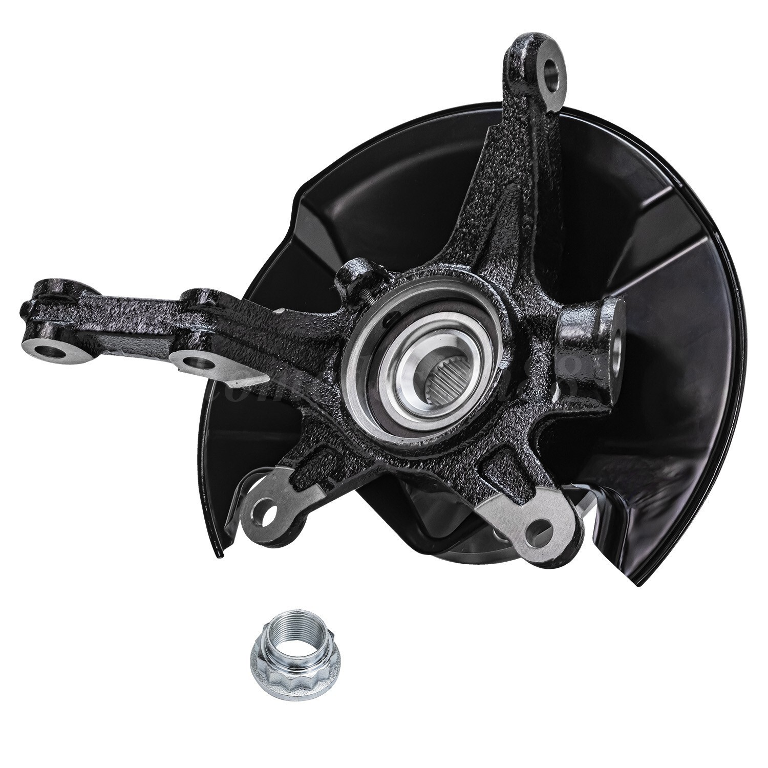 For 2006-2011 Honda Civic Pair Front Steering Knuckle & Wheel Hub Bearing Assy