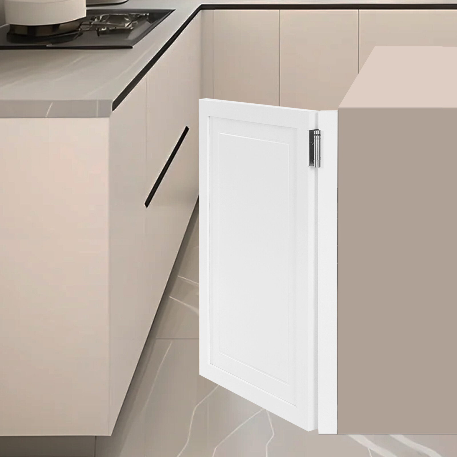 Wood Swinging Door Wall-mounted Entrance Half Cafe Doors Saloon Bar W/ Hinge