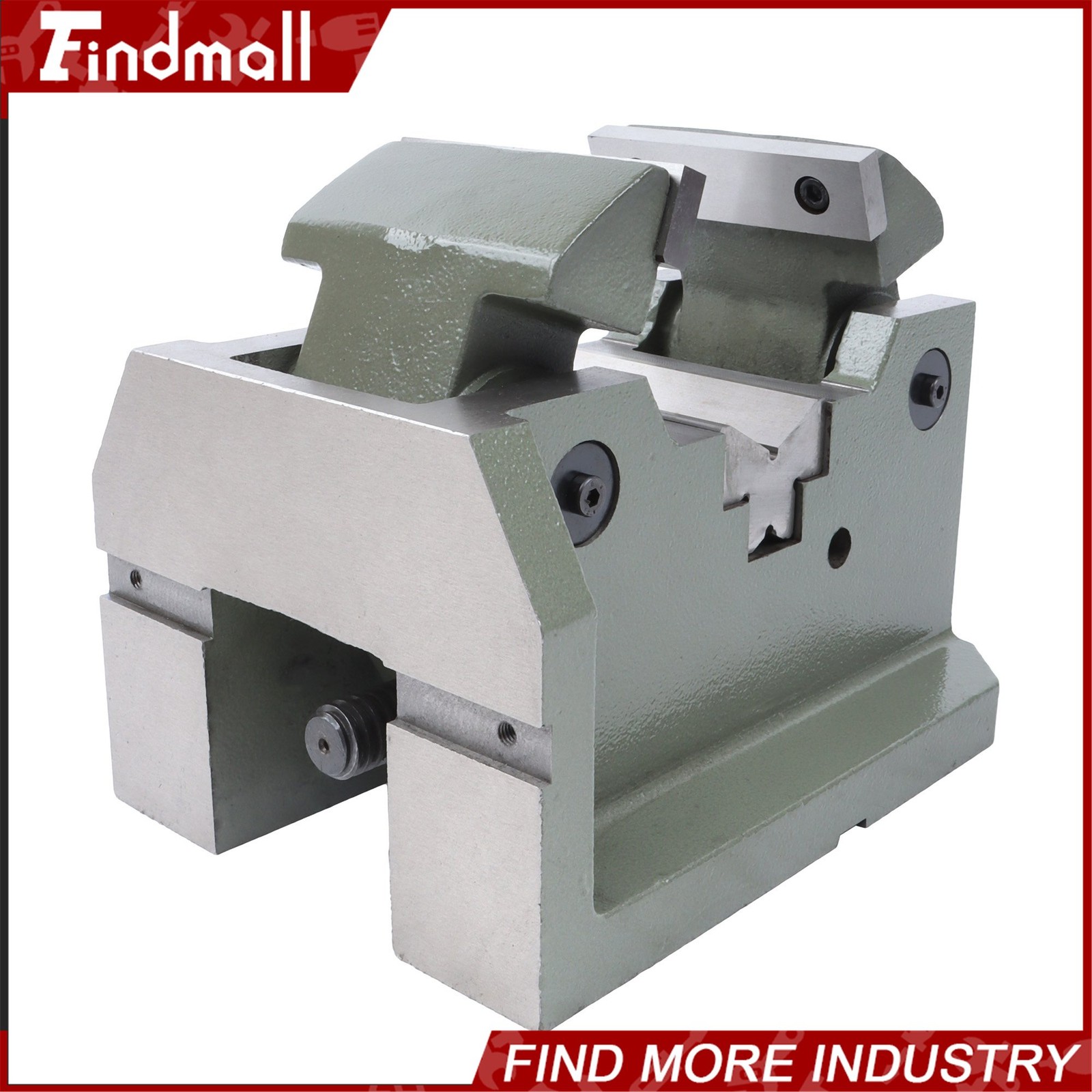 Findmall 4" Machine Vise Horizontal Vertical For Holding Shafts And Round Parts