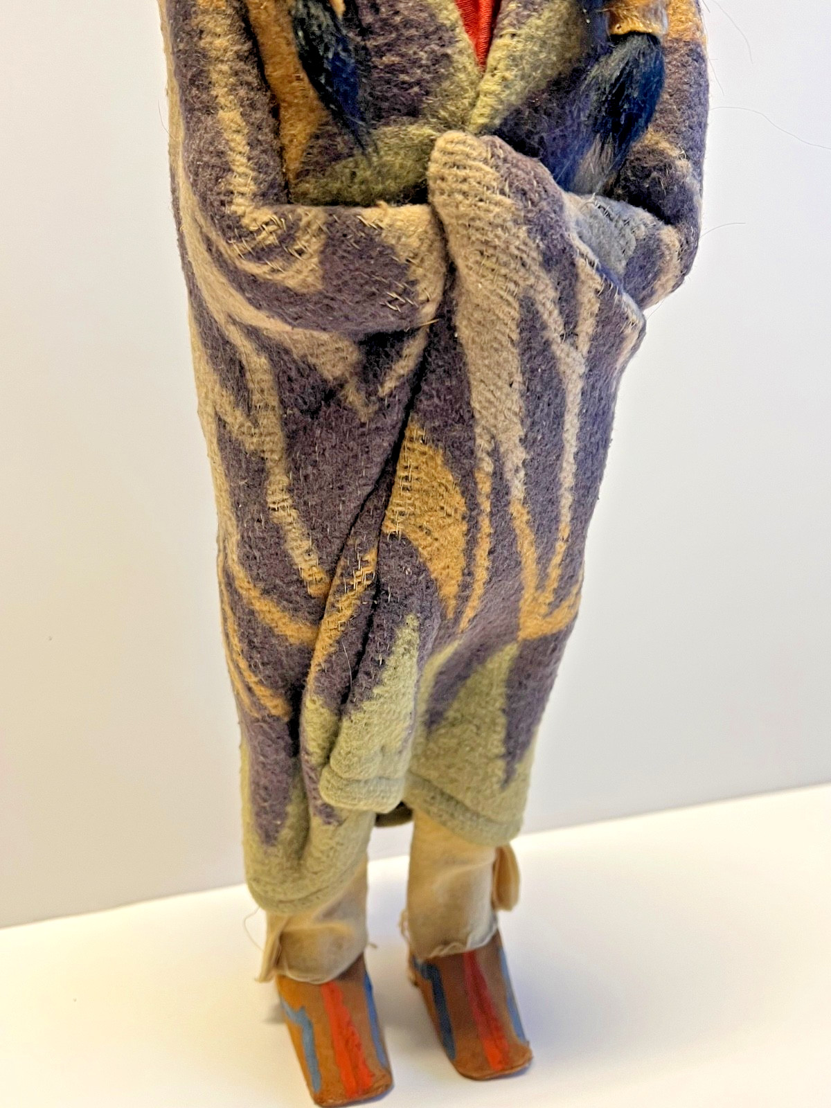 Antique Original Native American Skookum Doll ("Bully Good" Doll) Early 1900's