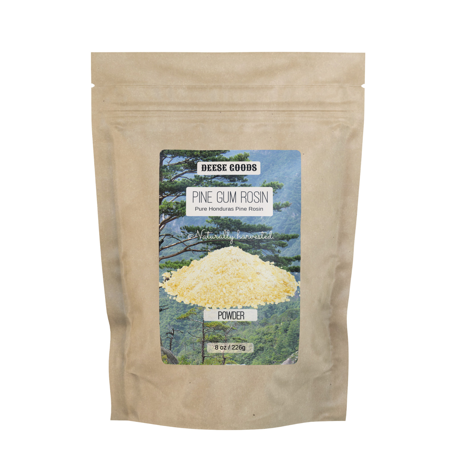 PINE ROSIN ROCK, Pebbles, Powder, Chunks - Beeswax Wraps, Musicians, Athletes...