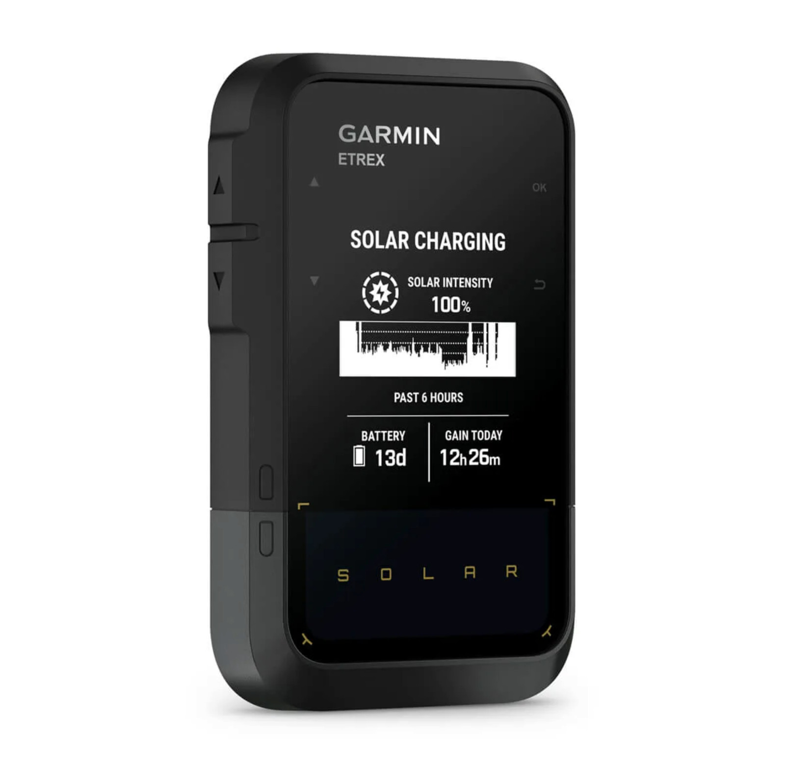 Garmin eTrex Solar Outdoor Handheld GPS With Solar Charging 010-02782-00