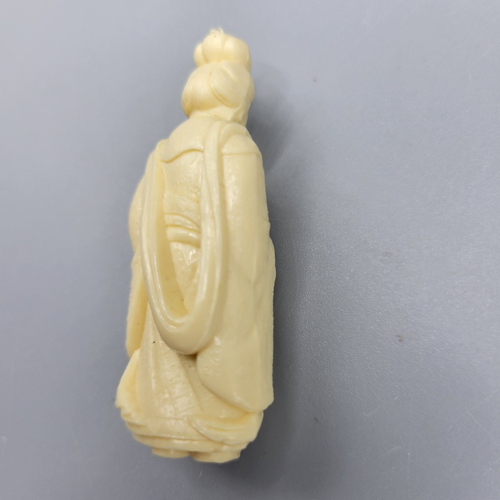 Vintage Resin Japanese Netsuke Oriental Asian Women Figurine with Turtle 2"