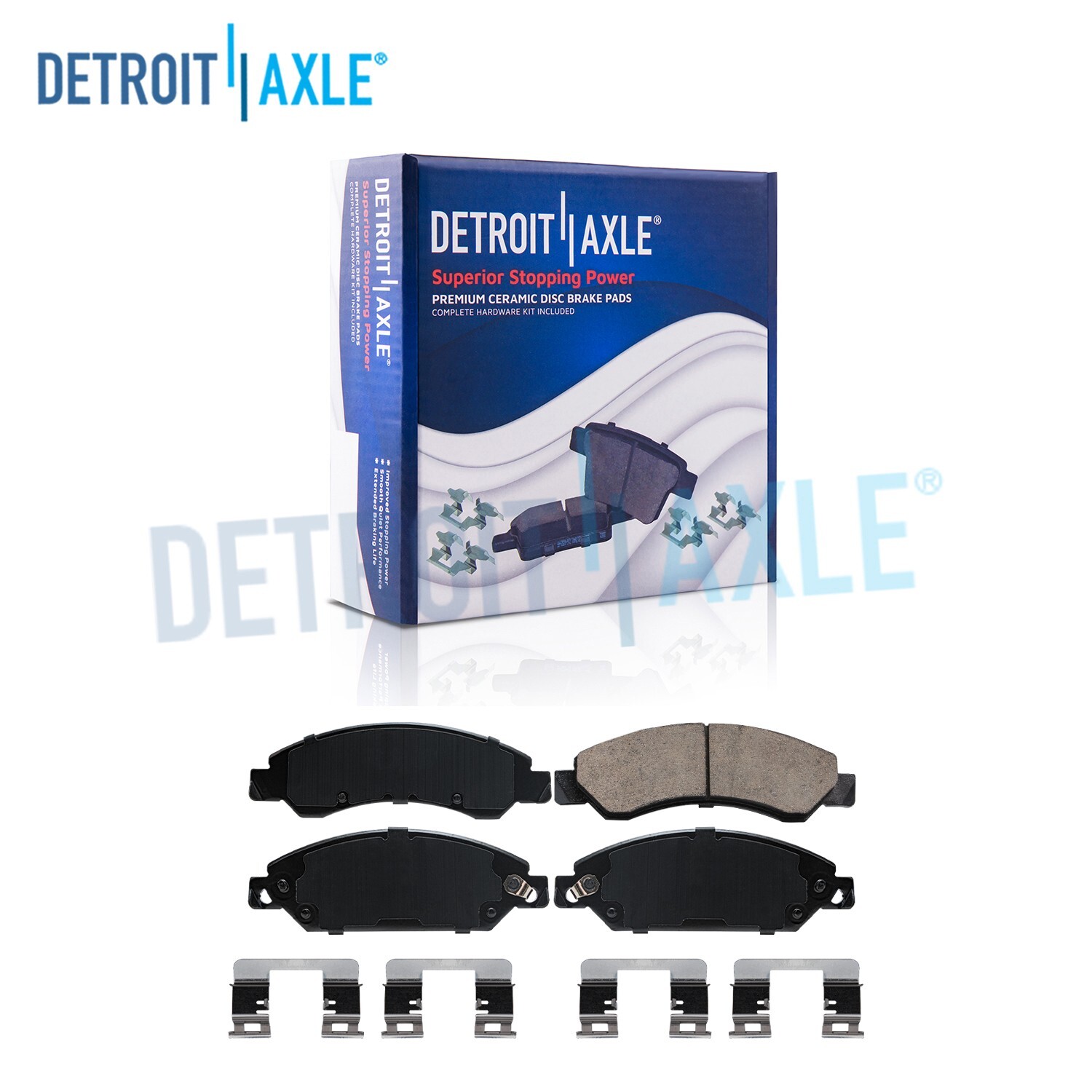 Front Ceramic Brake Pad for Chevy Tahoe Avalanche Silverado Suburban Sierra 1500