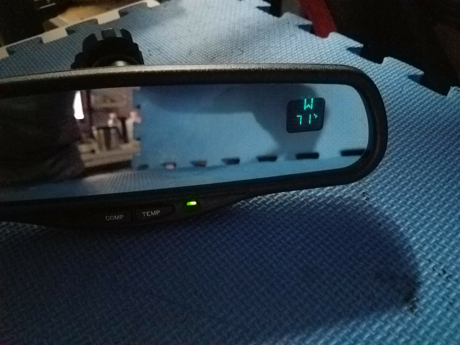 99-02 Silverado Sierra Tahoe Yukon SUBURBAN Rear View Mirror COMPASS TEMP SENSOR