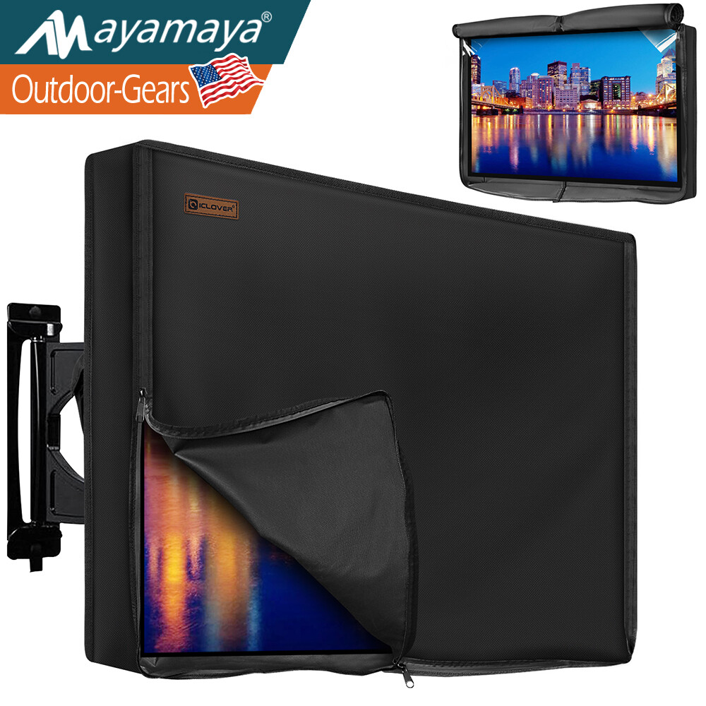 30-65 inch Outdoor TV Cover Fitted Waterproof Weatherproof Television Protector