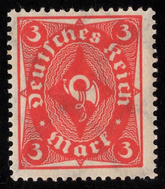 1922–1923 German Deutsches Reich Posthorns lot Michel 224-232 Scott 185-193 Mint