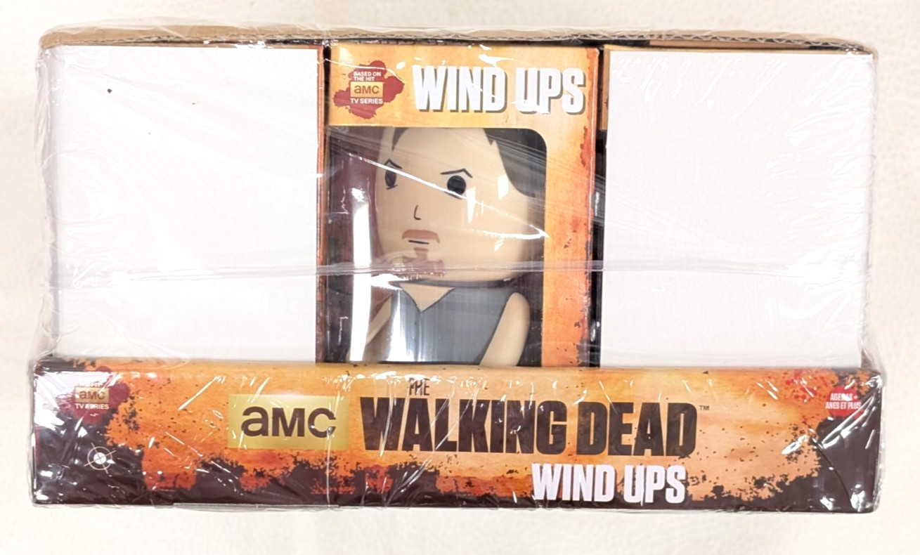 Walking Dead AMC Wind Ups 2013 Box of (18) Horror Drama TV Toys - RK009