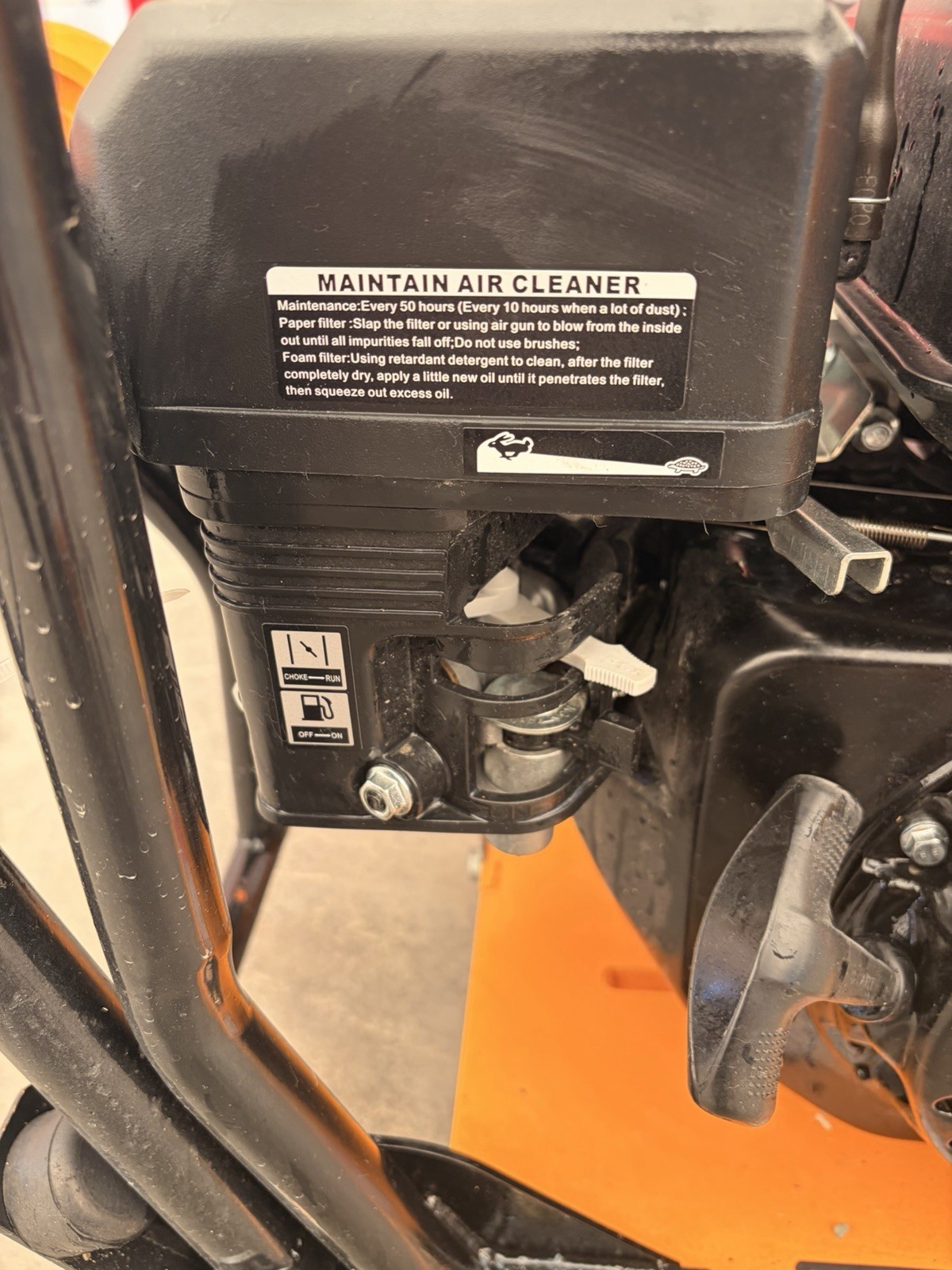 Walk Behind Road Plate Compactor 7.0HP Gas Engine Vibratory Tamper 20"x14" C90T