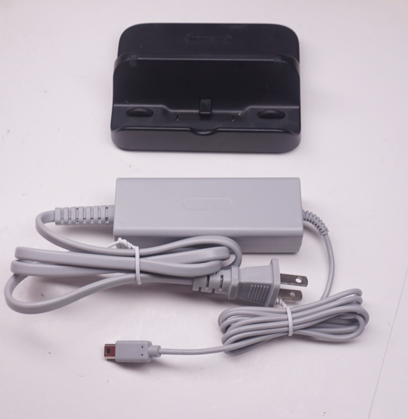 Nintendo Wii U Gamepad OEM Charging Dock Stand + New AC Adapter Cable WUP-014
