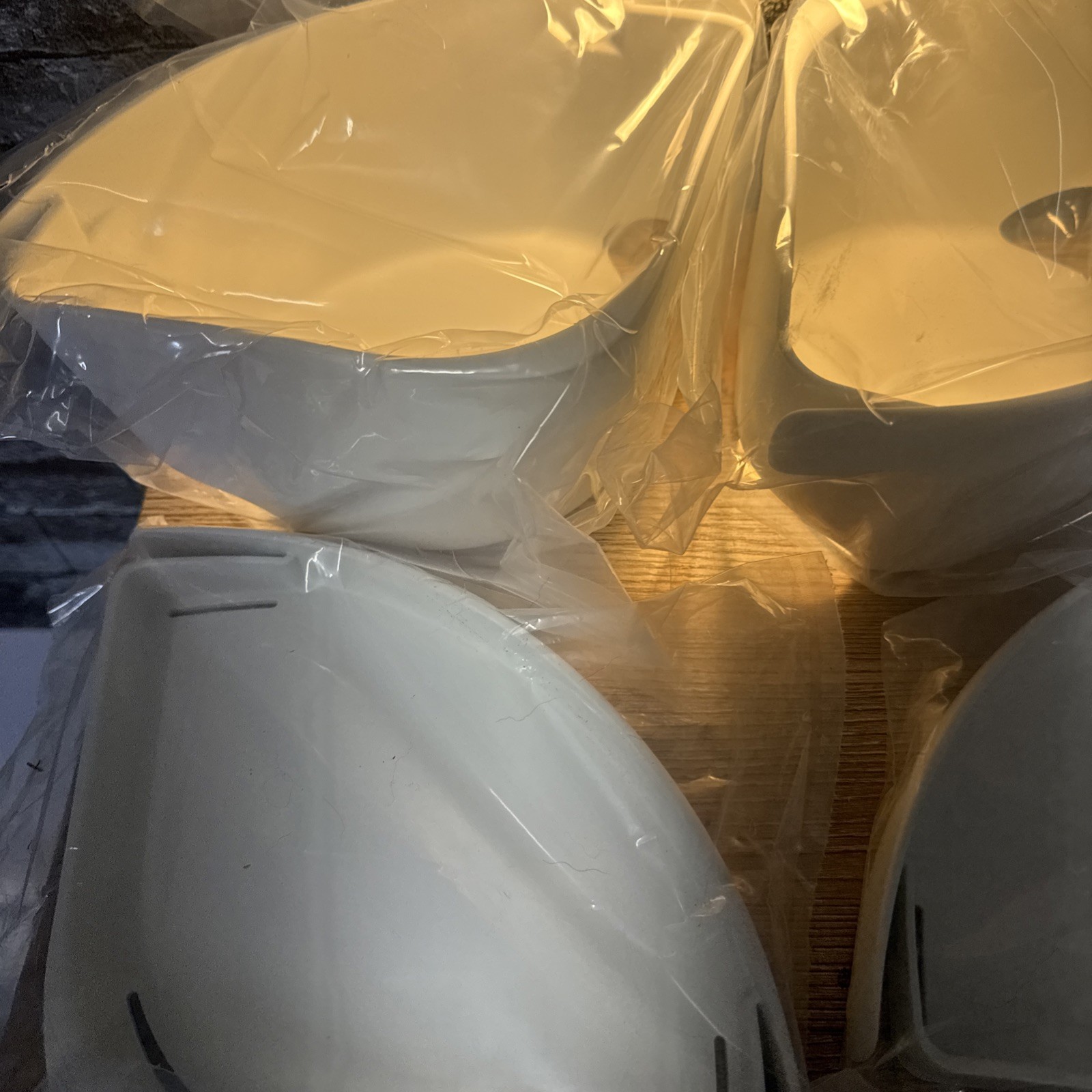 Sterling 8-Piece Accessory White Wall Mounted Shower Caddy Kit 1275028-0 8 Piece