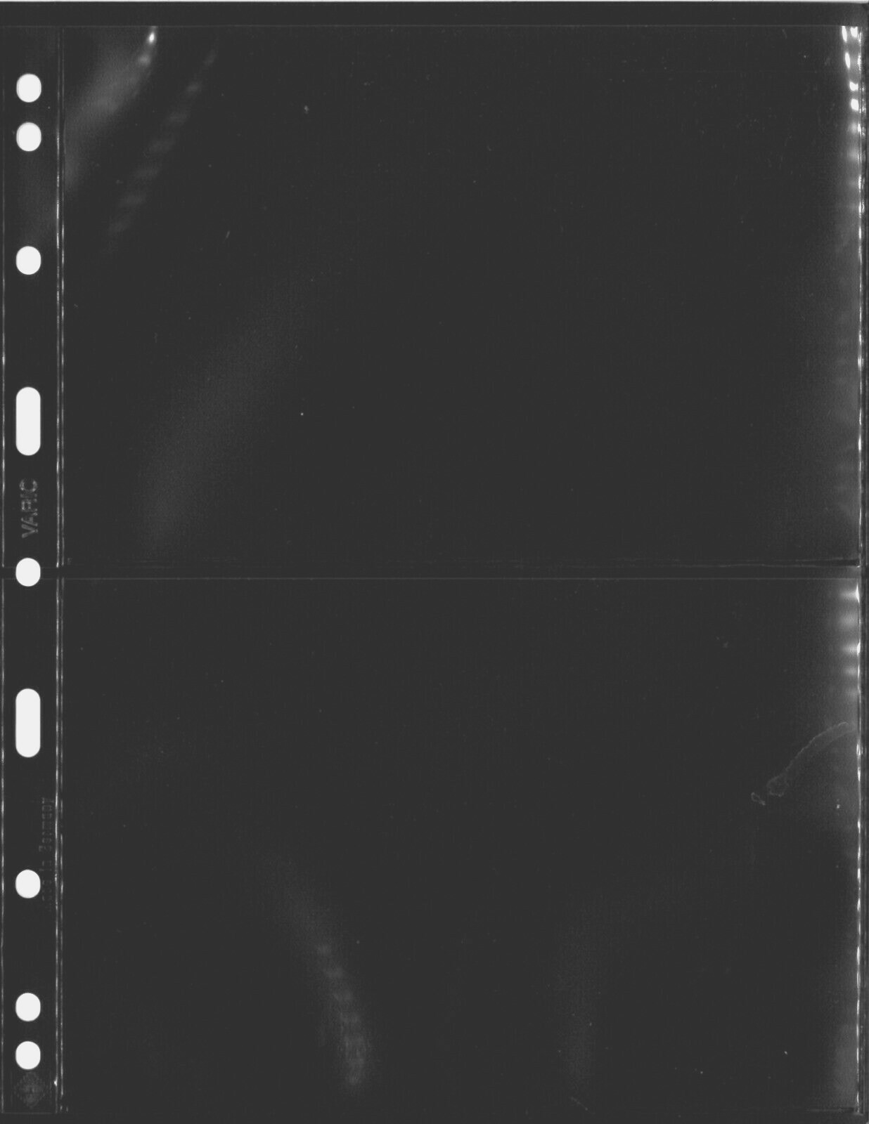 Lighthouse VARIO Stock Sheet Double Sided 2 Pocket Protector Pages Size: 2S