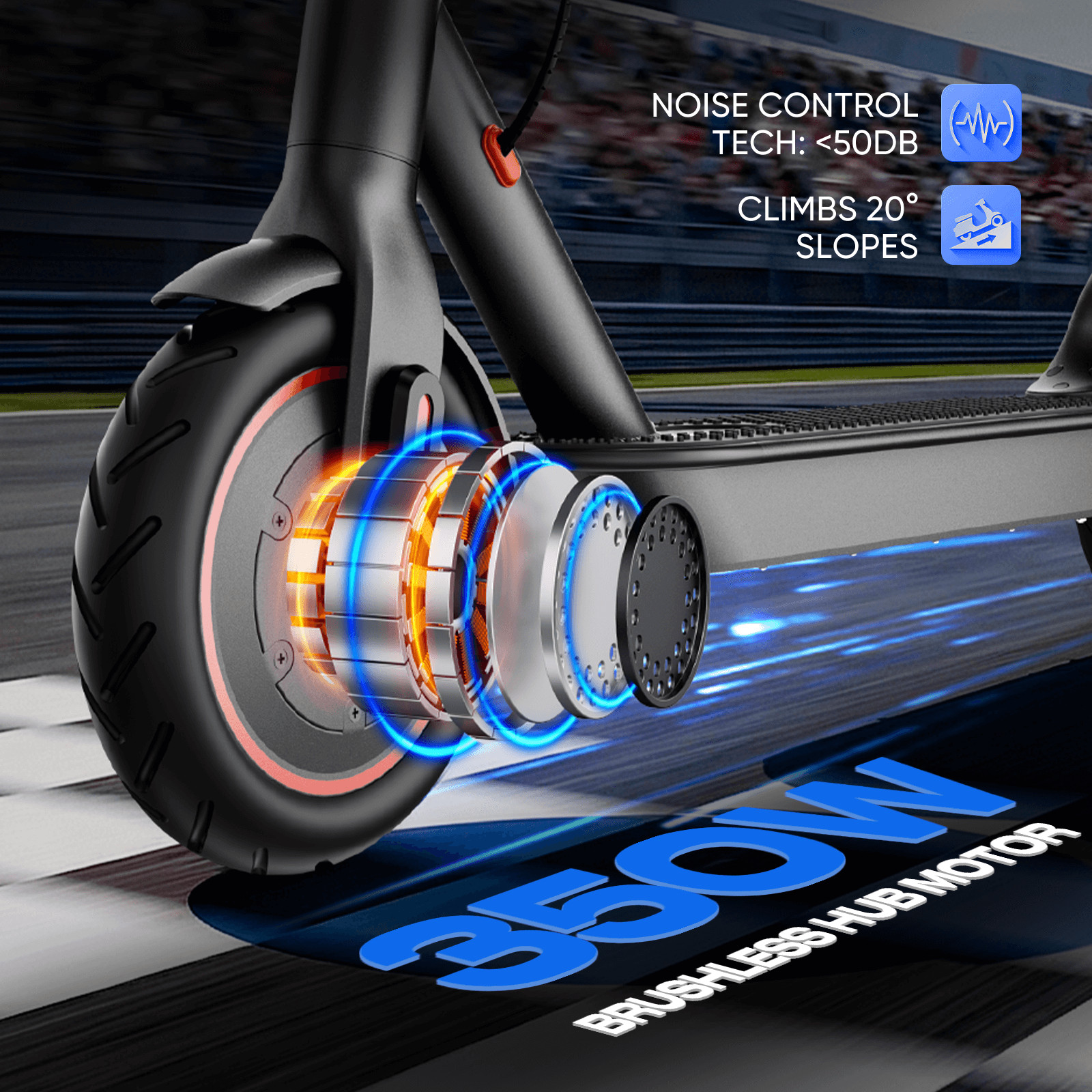 2026 Adult Electric Scooter Foldable Long Range High Speed 25KM/H Urban Commuter