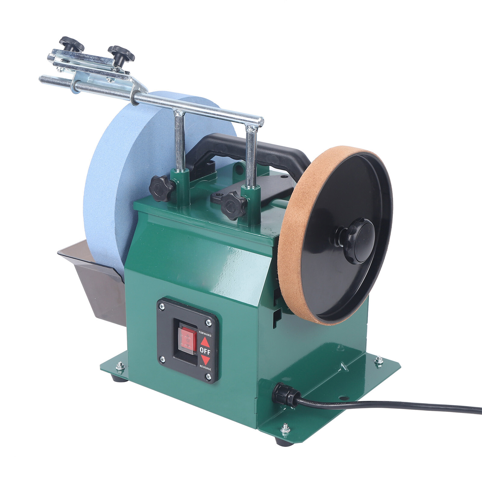 Knife Sharpening Machine 10-Inch Two-Direction Water Cooled Wet & Dry Sharpener