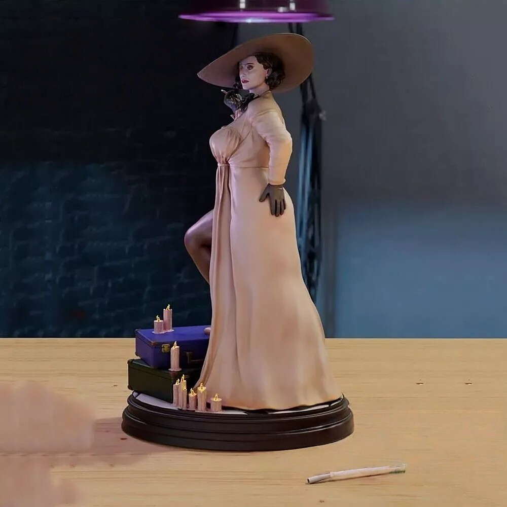 Lady Alcina Dimitrescu NSFW Resin Model Kit Unpainted 3d Print GK Statue Figure