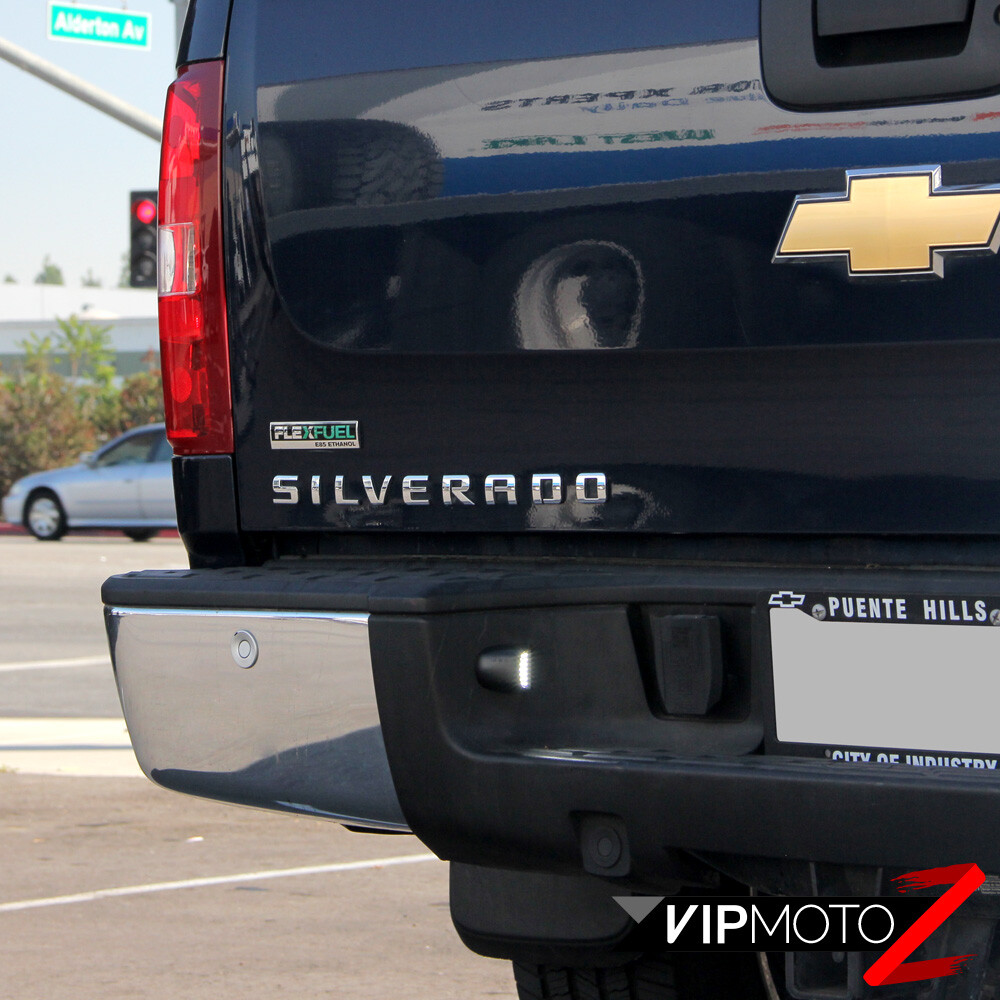 1999-2013 Chevy Silverado Avalanche BRIGHT SMD LED License Plate Lights Lamp SET